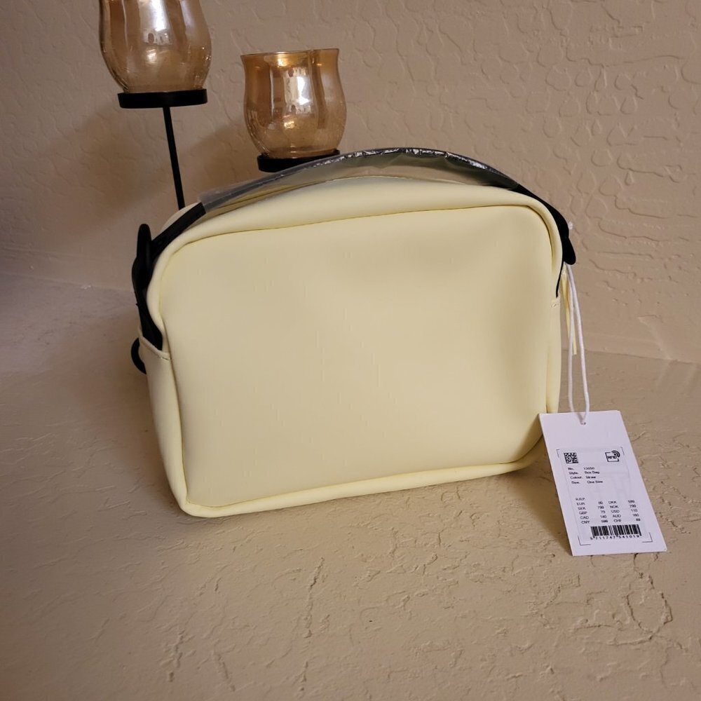 Rains Box Bag Color Straw Crossbody shoulder bag NWT - Picture 7 of 14